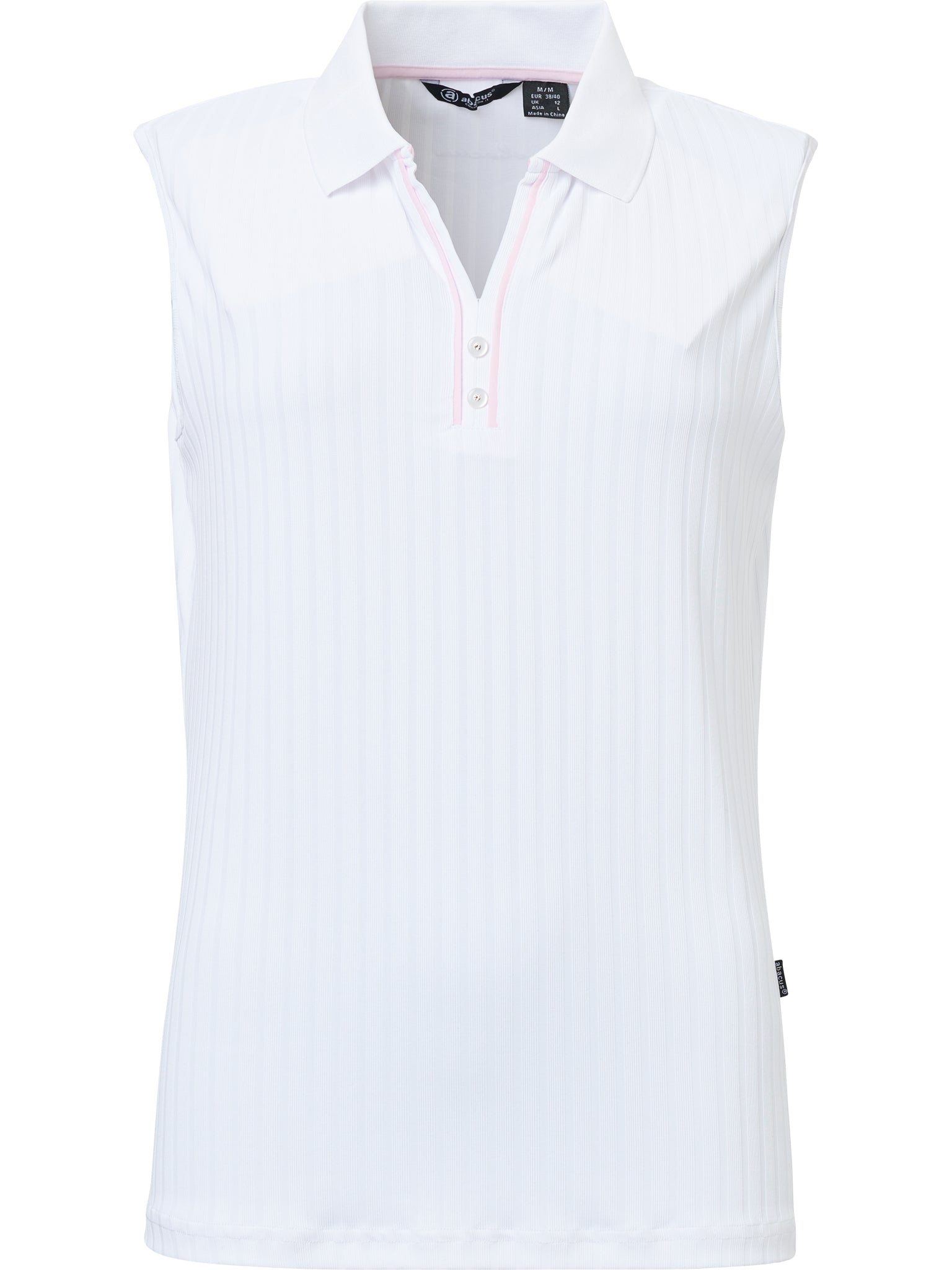 Women Pebble sleeveless Polo